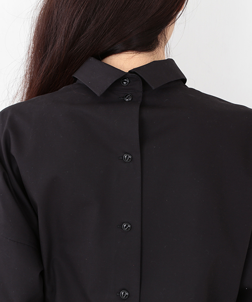 Ray BEAMS(レイビームス)の「◇RBS / フリンジチョーカー シャツ(シャツ/ブラウス・レディース・ホワイト/ブラック・ONE SIZE)」の6枚目の写真