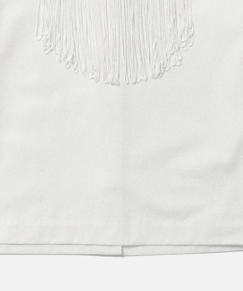 Ray BEAMS(レイビームス)の「◇RBS / フリンジチョーカー シャツ(シャツ/ブラウス・レディース・ホワイト/ブラック・ONE SIZE)」の21枚目の写真