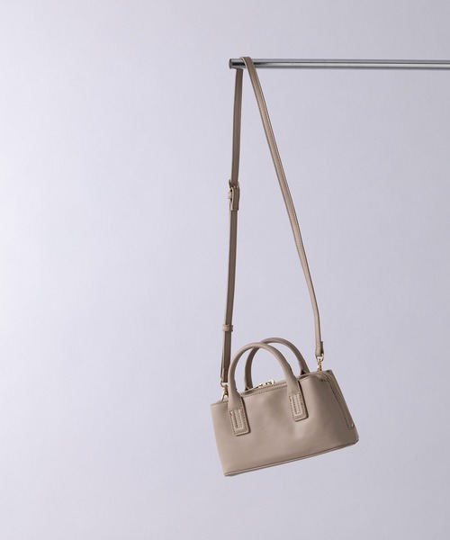 MIAN （ミアン）の「【MIAN】3部屋ウォレットミニショルダーバッグ 2231-246-1（ショルダーバッグ・レディース・マスタード/ブラック/グレイッシュベージュ・FREE）」の20枚目の写真