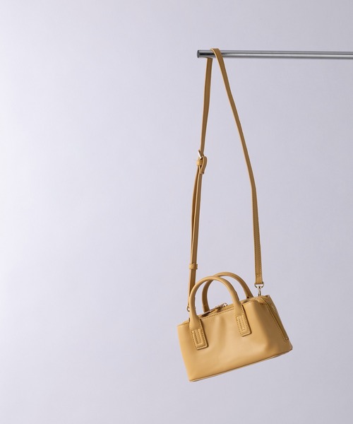 MIAN （ミアン）の「【MIAN】3部屋ウォレットミニショルダーバッグ 2231-246-1（ショルダーバッグ・レディース・マスタード/ブラック/グレイッシュベージュ・FREE）」の15枚目の写真