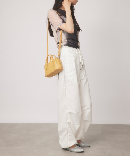 MIAN （ミアン）の「【MIAN】3部屋ウォレットミニショルダーバッグ 2231-246-1（ショルダーバッグ・レディース・マスタード/ブラック/グレイッシュベージュ・FREE）」の17枚目の写真