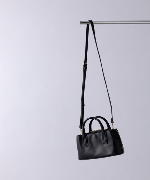 MIAN （ミアン）の「【MIAN】3部屋ウォレットミニショルダーバッグ 2231-246-1（ショルダーバッグ・レディース・マスタード/ブラック/グレイッシュベージュ・FREE）」の4枚目の写真