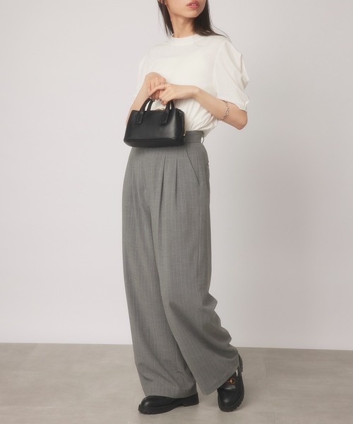 MIAN （ミアン）の「【MIAN】3部屋ウォレットミニショルダーバッグ 2231-246-1（ショルダーバッグ・レディース・マスタード/ブラック/グレイッシュベージュ・FREE）」の8枚目の写真