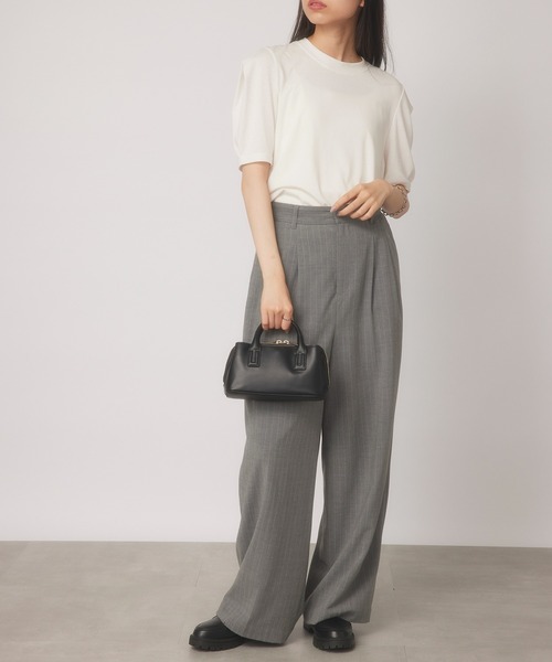 MIAN （ミアン）の「【MIAN】3部屋ウォレットミニショルダーバッグ 2231-246-1（ショルダーバッグ・レディース・マスタード/ブラック/グレイッシュベージュ・FREE）」の9枚目の写真