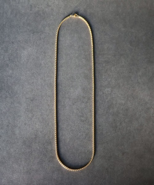 セール】甲丸 ベネチアンチェーン ネックレス / サージカル