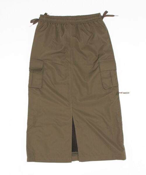 S'more(スモア)の「Mesh layered double sided skirt(スカート・レディース・ホワイト/カーキ・LARGE/SMALL/MEDIUM)」の22枚目の写真