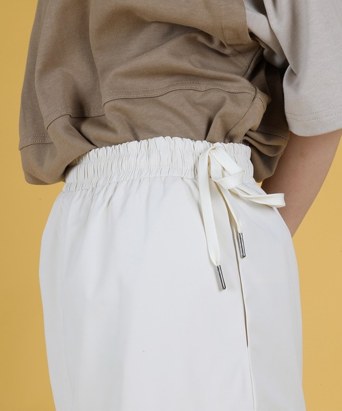 S'more(スモア)の「Mesh layered double sided skirt(スカート・レディース・ホワイト/カーキ・LARGE/SMALL/MEDIUM)」の3枚目の写真