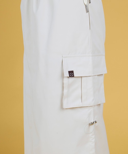 S'more(スモア)の「Mesh layered double sided skirt(スカート・レディース・ホワイト/カーキ・LARGE/SMALL/MEDIUM)」の11枚目の写真