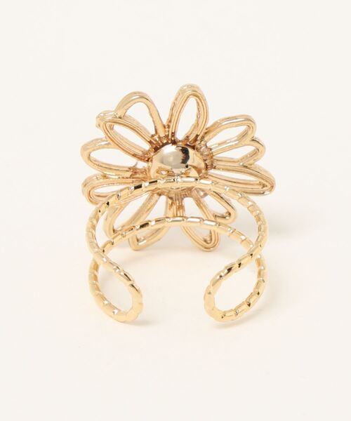 CHACO （FLOWER ACCESSORY）（チャコ）の「CHACO/ Margaret ring (Gold / Silver )（リング・レディース・シルバー/ゴールド・FREE）」の3枚目の写真