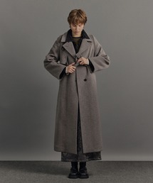 PUBLIC TOKYO | オーバーヨークコート(ステンカラーコート)