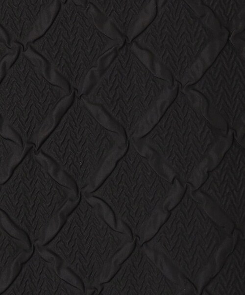 THE SHOP TK (ザ ショップ ティーケー )の「◆ポコポコキャミワンピース【洗濯機洗い可】(ワンピース・レディース・ブラック/オフホワイト・13/12)」の11枚目の写真