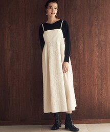 ◆ポコポコキャミワンピース【洗濯機洗い可】