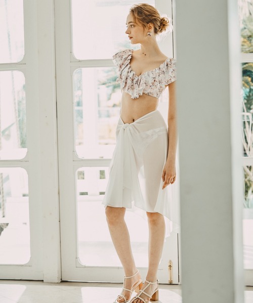 【セール】アレンジパレオ F 【San-ai Resort（サンアイリゾート）】（スイムグッズ）｜San-ai Resort 三愛水着楽園（サンアイリゾート サンアイミズギラクエン）