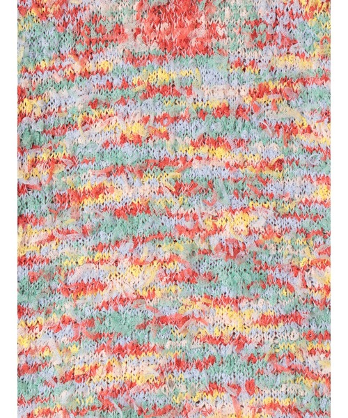 PAMEO POSE（パメオポーズ）の「Fancy Yarn Sweater（ニット/セーター・レディース・マルチ/ピンク/グリーン・FREE）」の19枚目の写真