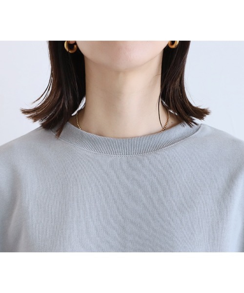 reca(レカ)の「チュール袖スウェットプルオーバー(スウェット・レディース・オフホワイト/ブラック/グレー/キャメル/アイボリー・FREE)」の15枚目の写真