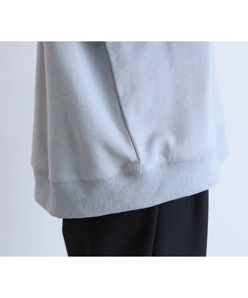 reca(レカ)の「チュール袖スウェットプルオーバー(スウェット・レディース・オフホワイト/ブラック/グレー/キャメル/アイボリー・FREE)」の18枚目の写真