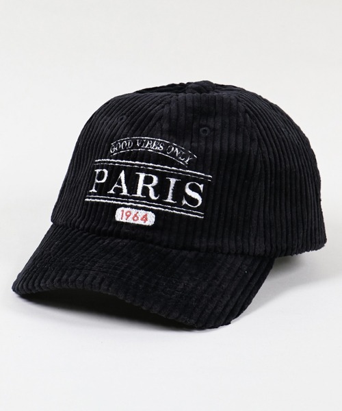 SPINNS(スピンズ)の「PARISロゴ コーデュロイキャップ(キャップ)」 WEAR