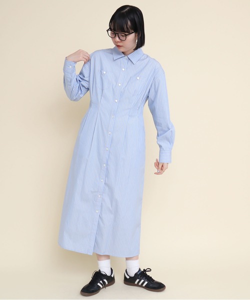 I am I in fact（アイアムアイインファクト）の「STRIPE waist tuck