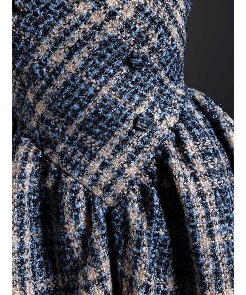 DURAS（デュラス）の「Tweed mini dress（ワンピース・レディース・ホワイト/ブラック・S/M）」の14枚目の写真