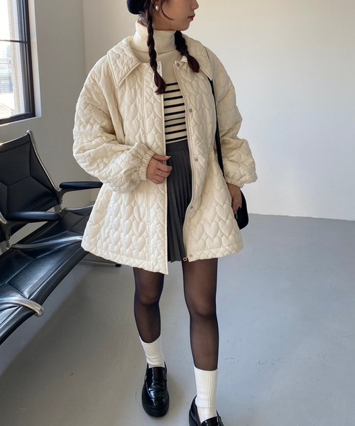 one after another NICE CLAUP（ワンアフターアナザーナイスクラップ）の「細プリーツミニスカート（スカート・レディース・ベージュ/ブラック/グレー・FREE）」の20枚目の写真