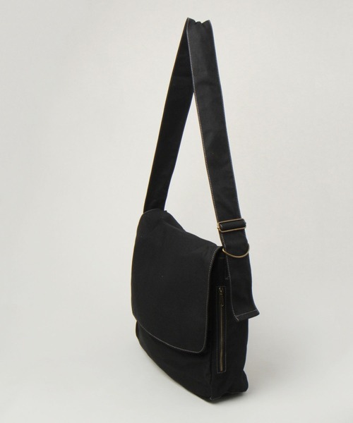 RAGEBLUE(レイジブルー)の「フラップ/ビッグショルダーバッグ2(ショルダーバッグ・メンズ・その他5/ブラック・FREE)」の3枚目の写真