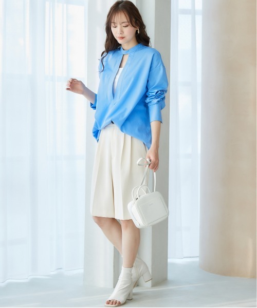 miclat(ミクラ)の「大きいサイズ ショートパンツ miclat(その他パンツ・レディース・ホワイト/ブラウン・L/LL/3L/4L/5L)」の18枚目の写真