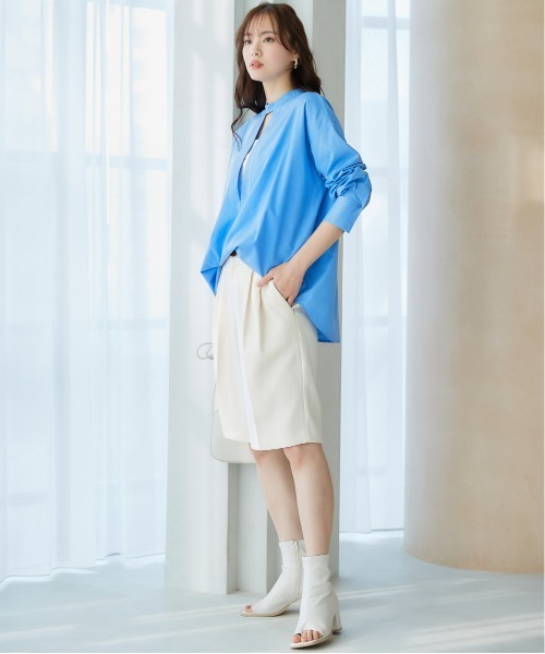 miclat(ミクラ)の「大きいサイズ ショートパンツ miclat(その他パンツ・レディース・ホワイト/ブラウン・L/LL/3L/4L/5L)」の6枚目の写真