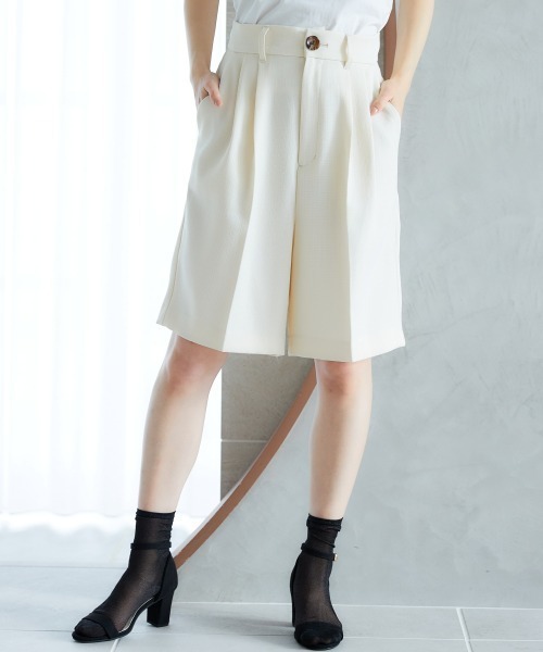 miclat(ミクラ)の「大きいサイズ ショートパンツ miclat(その他パンツ・レディース・ホワイト/ブラウン・L/LL/3L/4L/5L)」の19枚目の写真