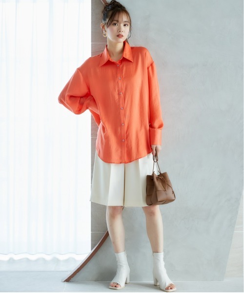 miclat(ミクラ)の「大きいサイズ ショートパンツ miclat(その他パンツ・レディース・ホワイト/ブラウン・L/LL/3L/4L/5L)」の5枚目の写真