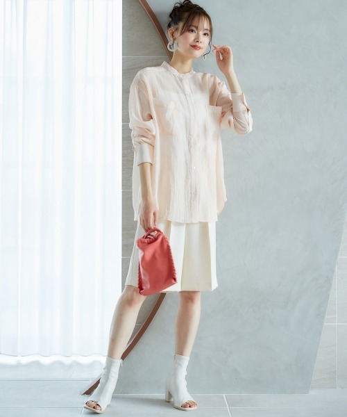 miclat(ミクラ)の「大きいサイズ ショートパンツ miclat(その他パンツ・レディース・ホワイト/ブラウン・L/LL/3L/4L/5L)」の12枚目の写真