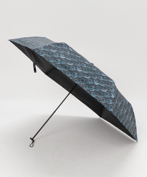 Waterfront(ウォーターフロント)の「kippis 極軽カーボン UVブロック 55cm 折傘 日傘 晴雨兼用(折りたたみ傘・レディース・オフホワイト/グレー/ピンク・FREE)」の17枚目の写真