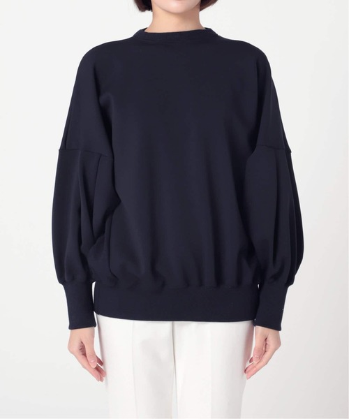 RITA(リタ)の「《WEB限定追加》【RITA】ボリュームスリーブトップス(Tシャツ/カットソー・レディース・ネイビー/ホワイト/ピンク/ライトグレー・FREE)」の10枚目の写真