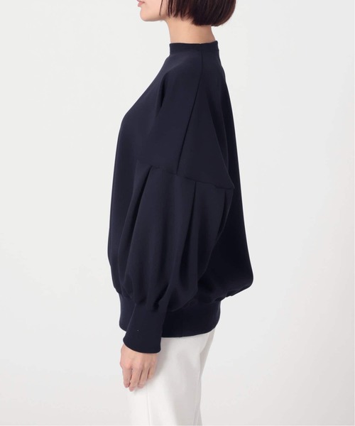 RITA(リタ)の「《WEB限定追加》【RITA】ボリュームスリーブトップス(Tシャツ/カットソー・レディース・ネイビー/ホワイト/ピンク/ライトグレー・FREE)」の11枚目の写真