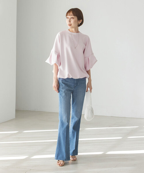 美品　リタ noble ボリュームスリーブトップス セール】《WEB限定追加》【RITA】ボリュームスリーブトップス（T