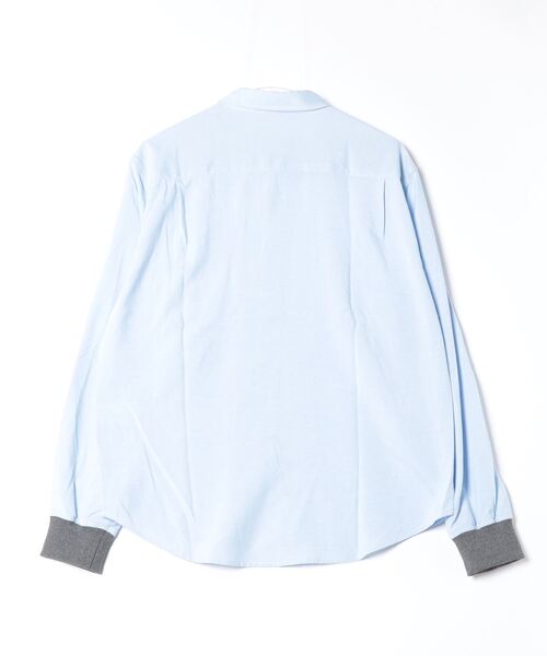 KRIFF MAYER（クリフメイヤー）の「Happy long sleeve snap shirt / ハッピー 長袖 スナップシャツ unisex（シャツ/ブラウス・メンズ・ネイビー/その他2/その他3/サックスブルー/マルチ/グレー・L/XL/M）」の9枚目の写真