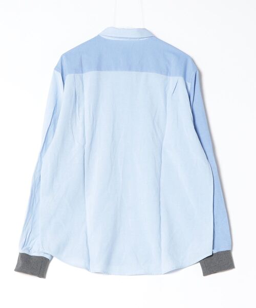 KRIFF MAYER（クリフメイヤー）の「Happy long sleeve snap shirt / ハッピー 長袖 スナップシャツ unisex（シャツ/ブラウス・メンズ・ネイビー/その他2/その他3/サックスブルー/マルチ/グレー・L/XL/M）」の11枚目の写真