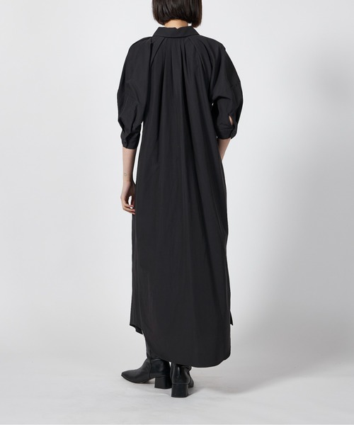 ワンピース herliptoVienna Volume Sleeve Shirt Dress Vienna Volume Sleeve Shirt Dress