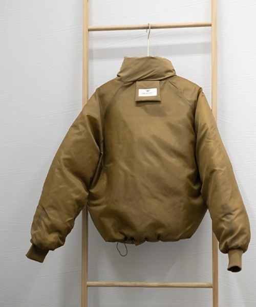 Miniministore(ミニミニストア)の「エコダウンジャケット 中綿ブルゾン 韓国(ダウンジャケット/コート・レディース・カーキ/ブラック/ワインレッド/アイボリー・FREE)」の19枚目の写真