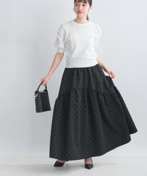 ビアズリー フロッキーギャザースカート BEARDSLEY（ビアズリー）の「タフタギャザースカート（スカート）」 - WEAR