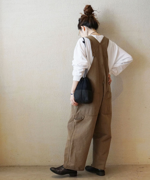 journal standard luxe ヴィンテージヘリンボンオーバーオール