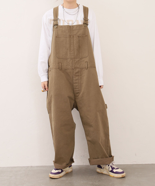 journal standard luxe ヴィンテージヘリンボンオーバーオール JOURNAL STANDARD LUXE（ジャーナルスタンダード ラックス）の