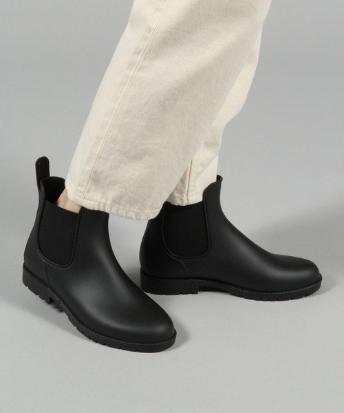 GLOBAL WORK（グローバルワーク）の「軽量レインブーツ/994017（レインシューズ・レディース・ブラック/ブラック系1・MEDIUM/LARGE）」の3枚目の写真