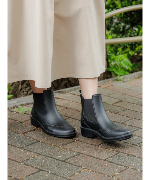 GLOBAL WORK（グローバルワーク）の「軽量レインブーツ/994017（レインシューズ・レディース・ブラック/ブラック系1・MEDIUM/LARGE）」の19枚目の写真