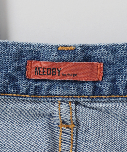 VERMEIL par iena(ヴェルメイユパーイエナ)の「【NEEDBY heritage/ニードバイ ヘリテージ】JOE(デニムパンツ・レディース・コバルトブルー・24/23/26/25)」の21枚目の写真