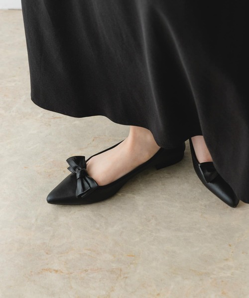 RODE SKO(ロデスコ)の「リボン2WAYパンプス(パンプス・レディース・ブラック/ドット・37/38/36)」の14枚目の写真