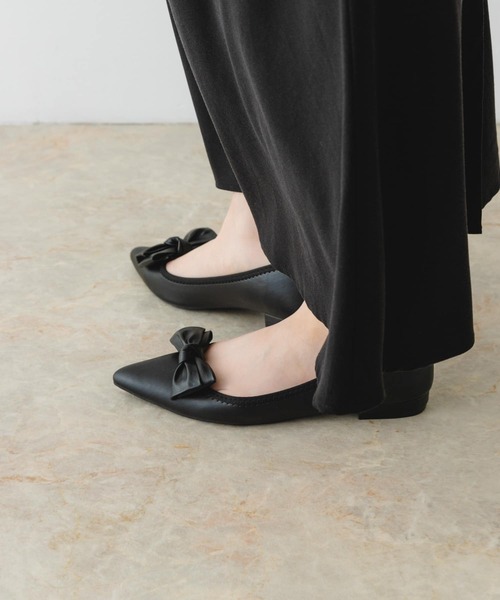 RODE SKO(ロデスコ)の「リボン2WAYパンプス(パンプス・レディース・ブラック/ドット・37/38/36)」の15枚目の写真