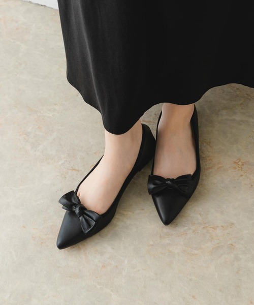 RODE SKO(ロデスコ)の「リボン2WAYパンプス(パンプス・レディース・ブラック/ドット・37/38/36)」の17枚目の写真