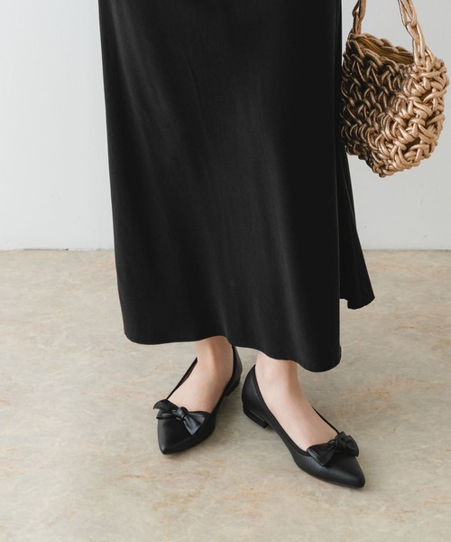 RODE SKO(ロデスコ)の「リボン2WAYパンプス(パンプス・レディース・ブラック/ドット・37/38/36)」の19枚目の写真