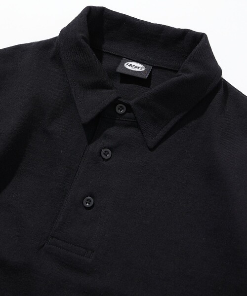FREAK'S STORE（フリークスストア）の「限定展開 9オンス Heavyweight ビッグシルエット ヘビーウェイト ポロシャツ/オーバーサイズポロ（ポロシャツ・メンズ・グレイッシュベージュ/ブラウン/ネイビー/ブラック/アッシュグレー/ホワイト・SMALL/MEDIUM/LARGE）」の15枚目の写真