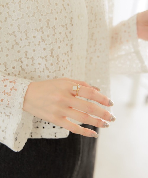 flower（フラワー）の「シェリーリング（リング・レディース・ゴールド・FREE）」の2枚目の写真